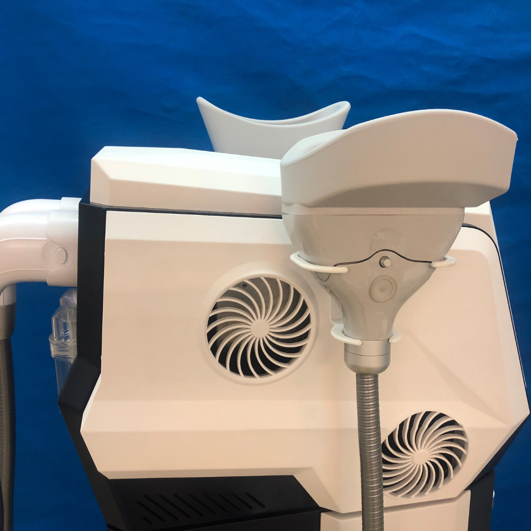 side view of cryolipolysis machine