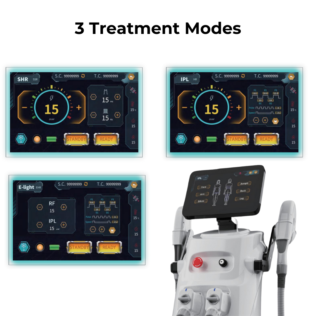 DermaLaze Skin Rejuvenation System with IPL SHR & E-Light