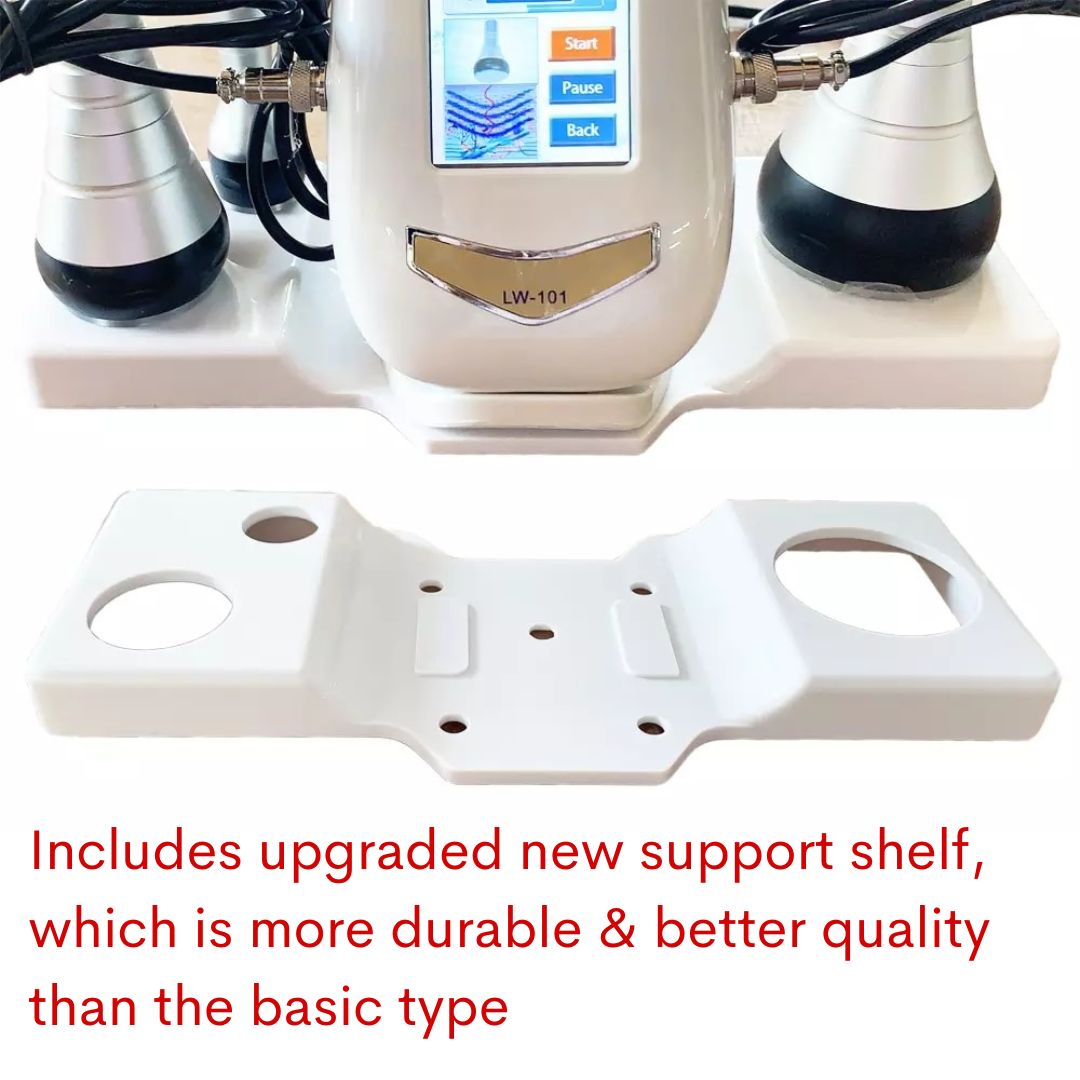 Upgraded support shelf for 40K Ultrasonic Cavitation Machine 