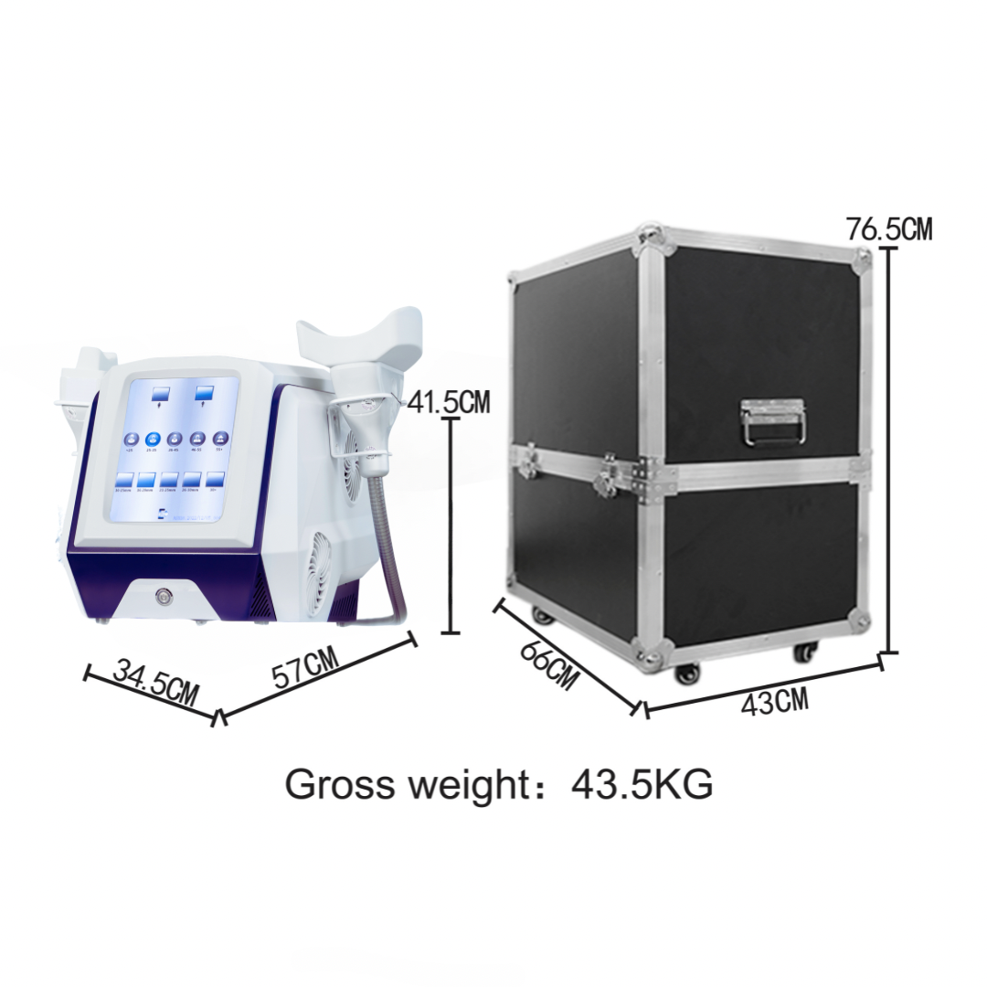 Diamond Ice Fat Removal Machine with 6 Medical Grade Applicators