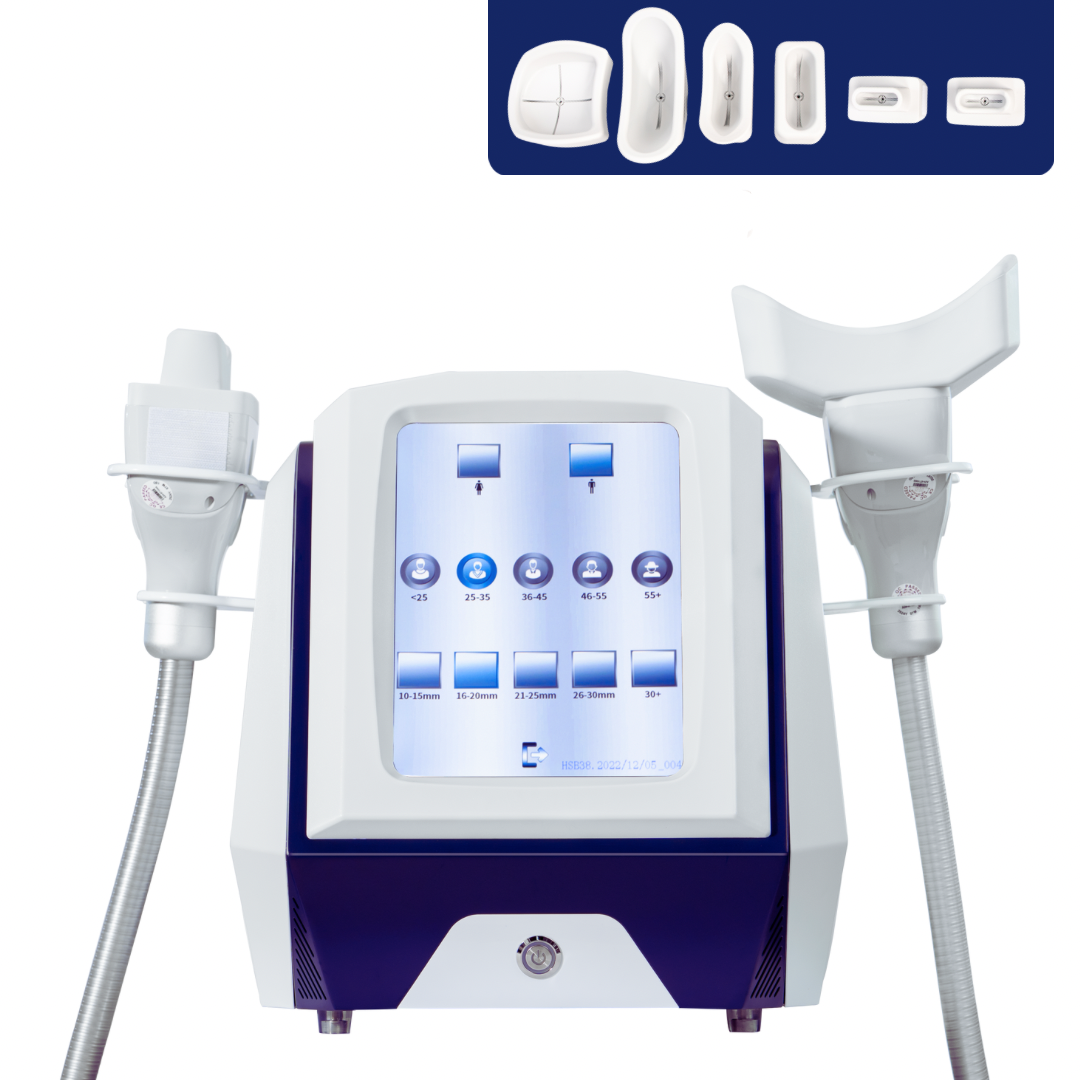 Diamond Ice Fat Removal Machine with 6 Medical Grade Applicators