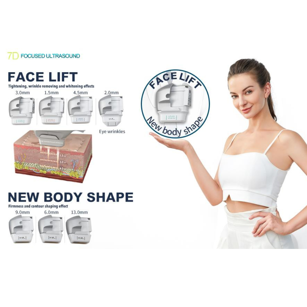 Rejuva 7D HIFU Machine for Face & Body